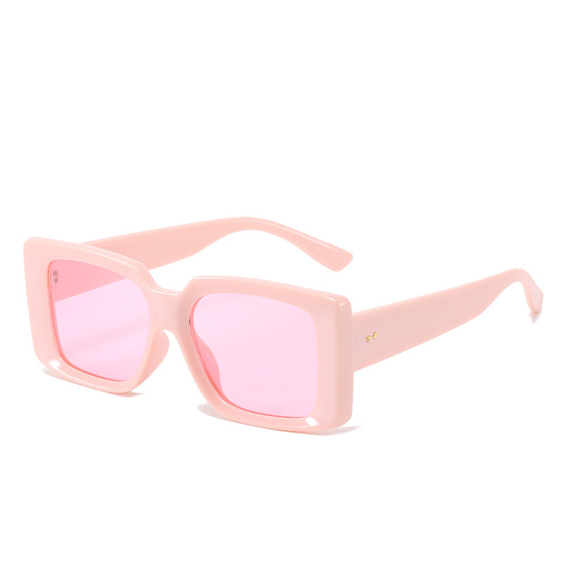 Lunettes de soleil rectangulaires rétro Nuances vintage chic