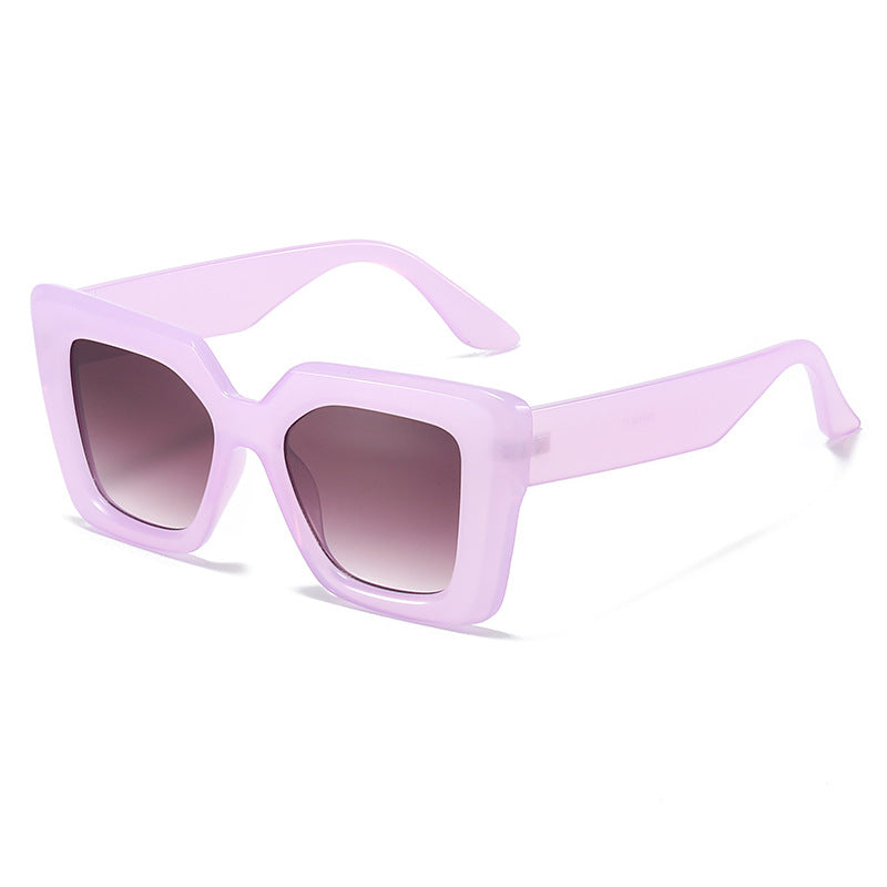 Gafas de sol cuadradas de gran tamaño Gafas de sol vintage Tonos retro chic