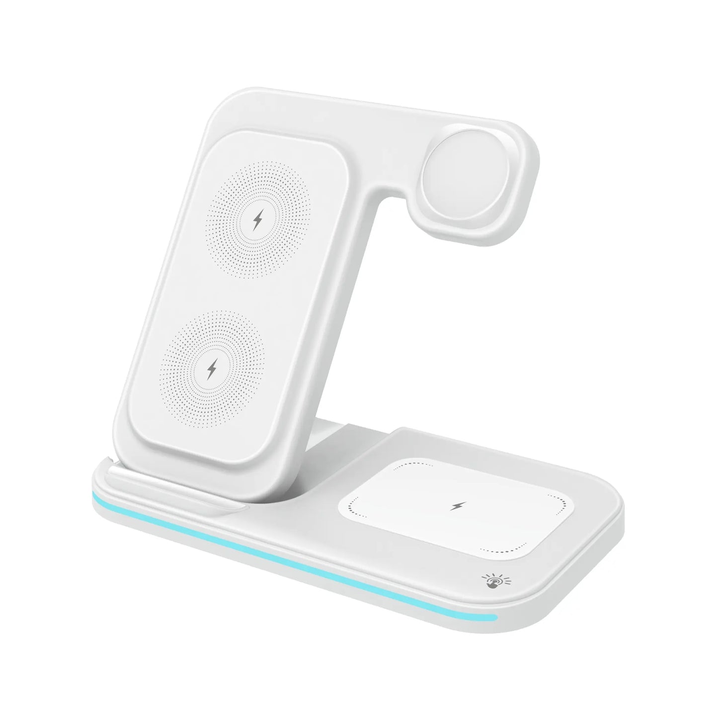 Wireless Charger 3 in 1, Foldable Wireless Charging Station for iPhone, iWatch and Airpods