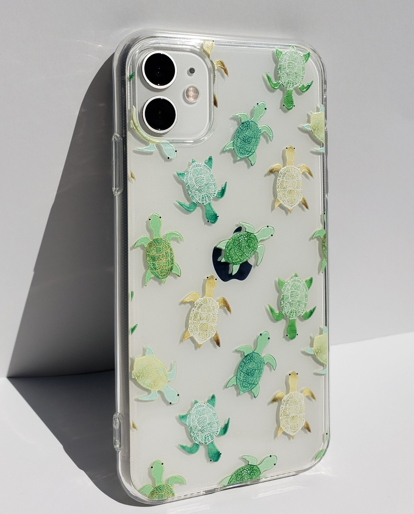 Coque iPhone Transparente Tortues de Mer