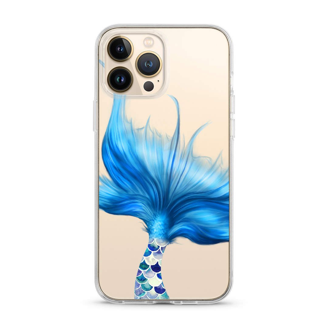 Mermaid Tail Transparent Clear iPhone Case