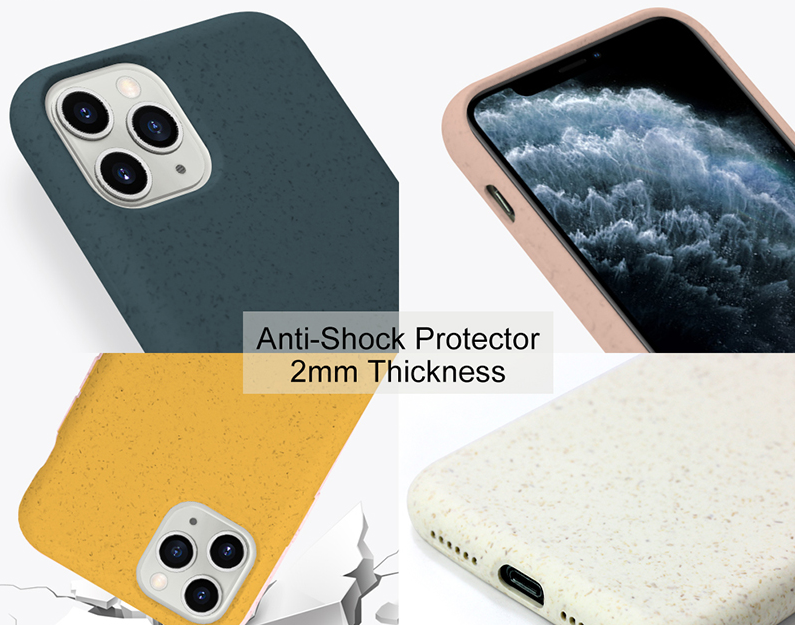 Funda compostable biodegradable para iPhone 11