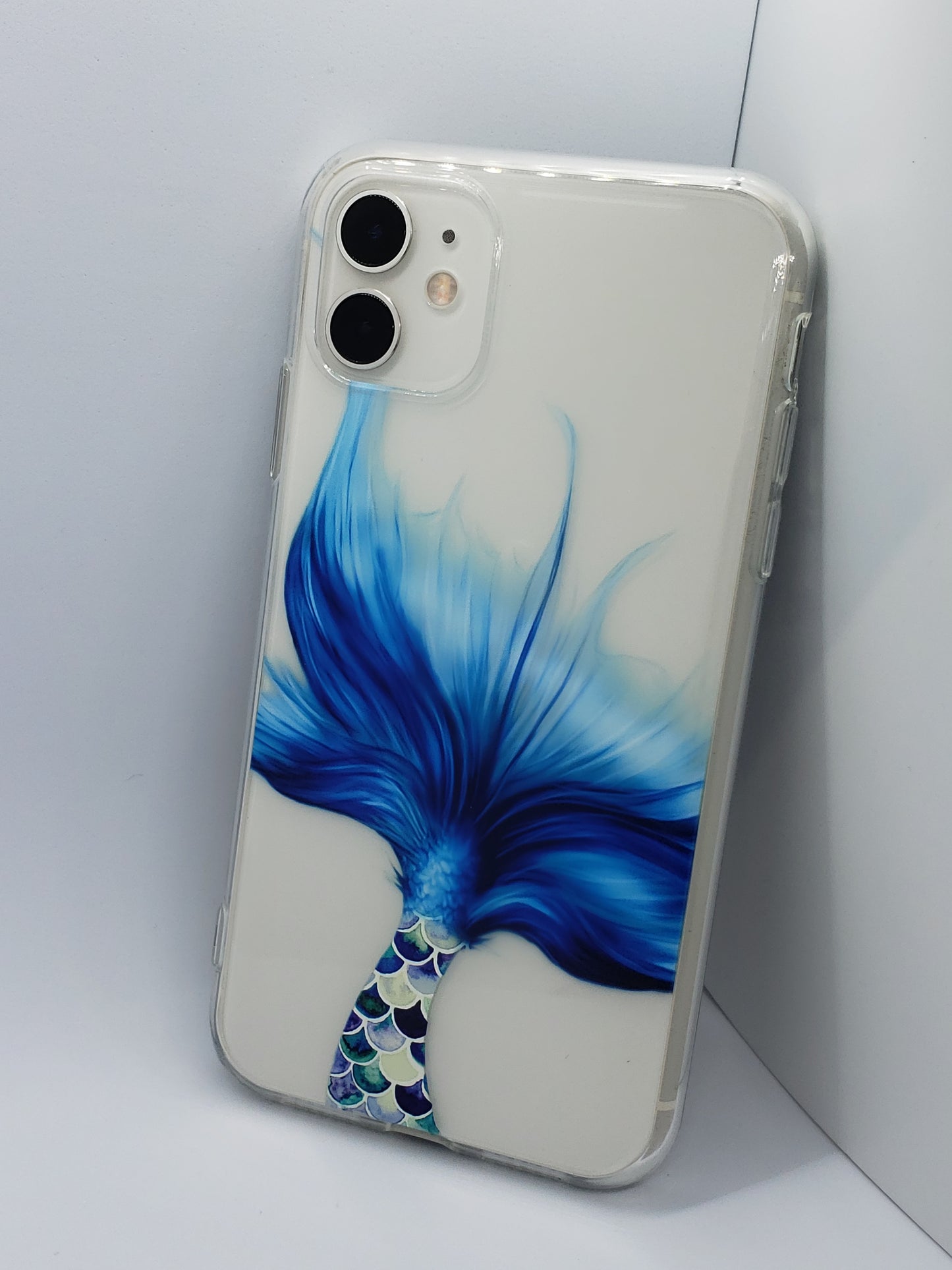 Mermaid Tail Transparent Clear iPhone Case