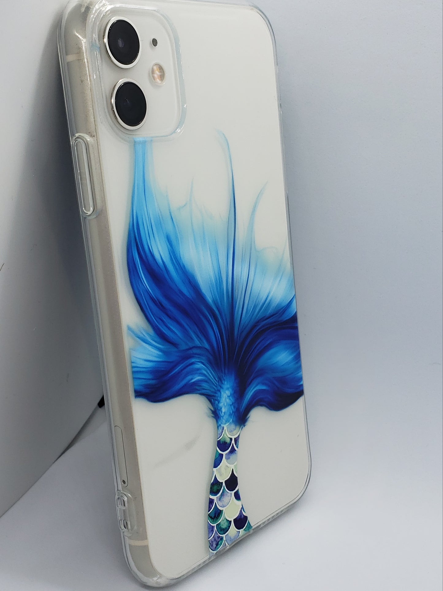 Mermaid Tail Transparent Clear iPhone Case