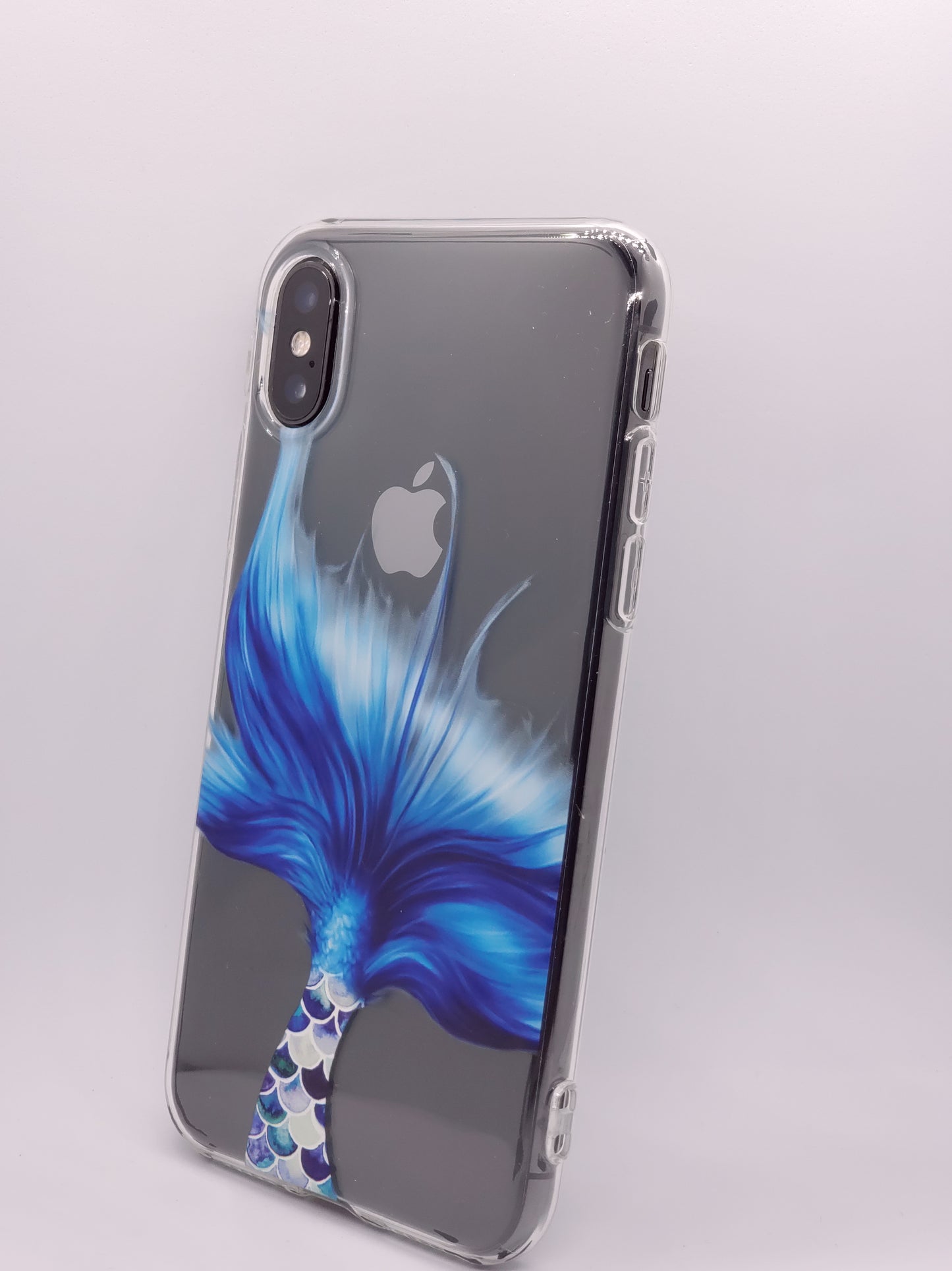 Mermaid Tail Transparent Clear iPhone Case