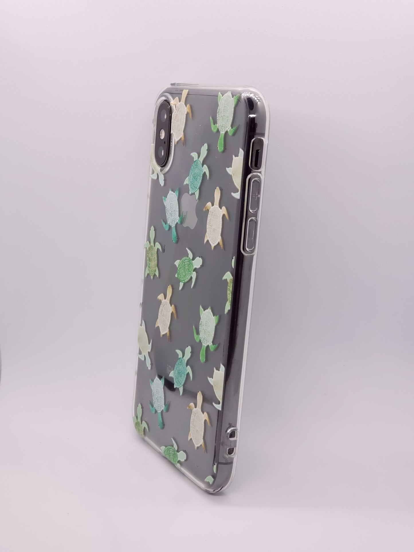 Coque iPhone Transparente Tortues de Mer