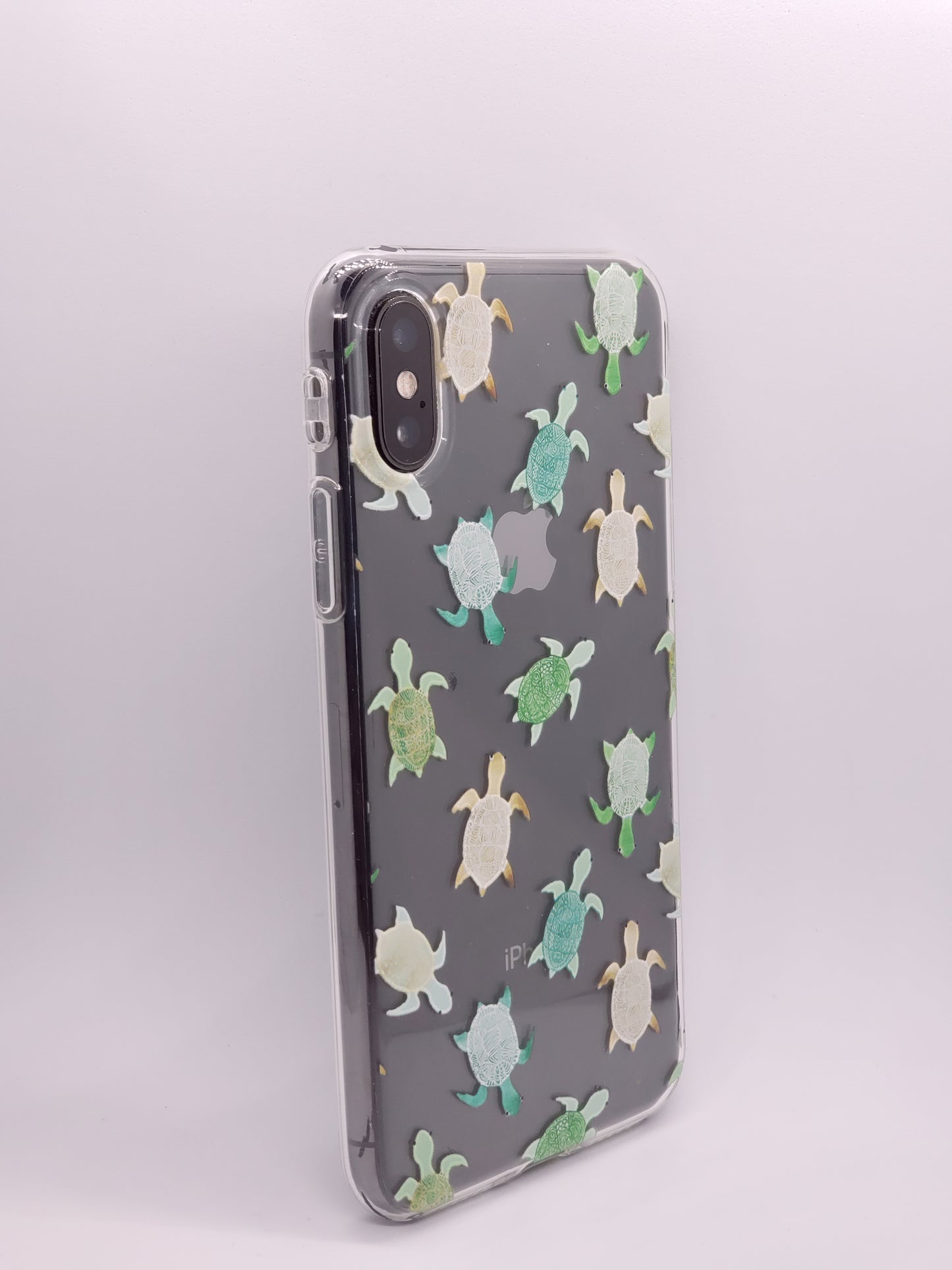 Coque iPhone Transparente Tortues de Mer