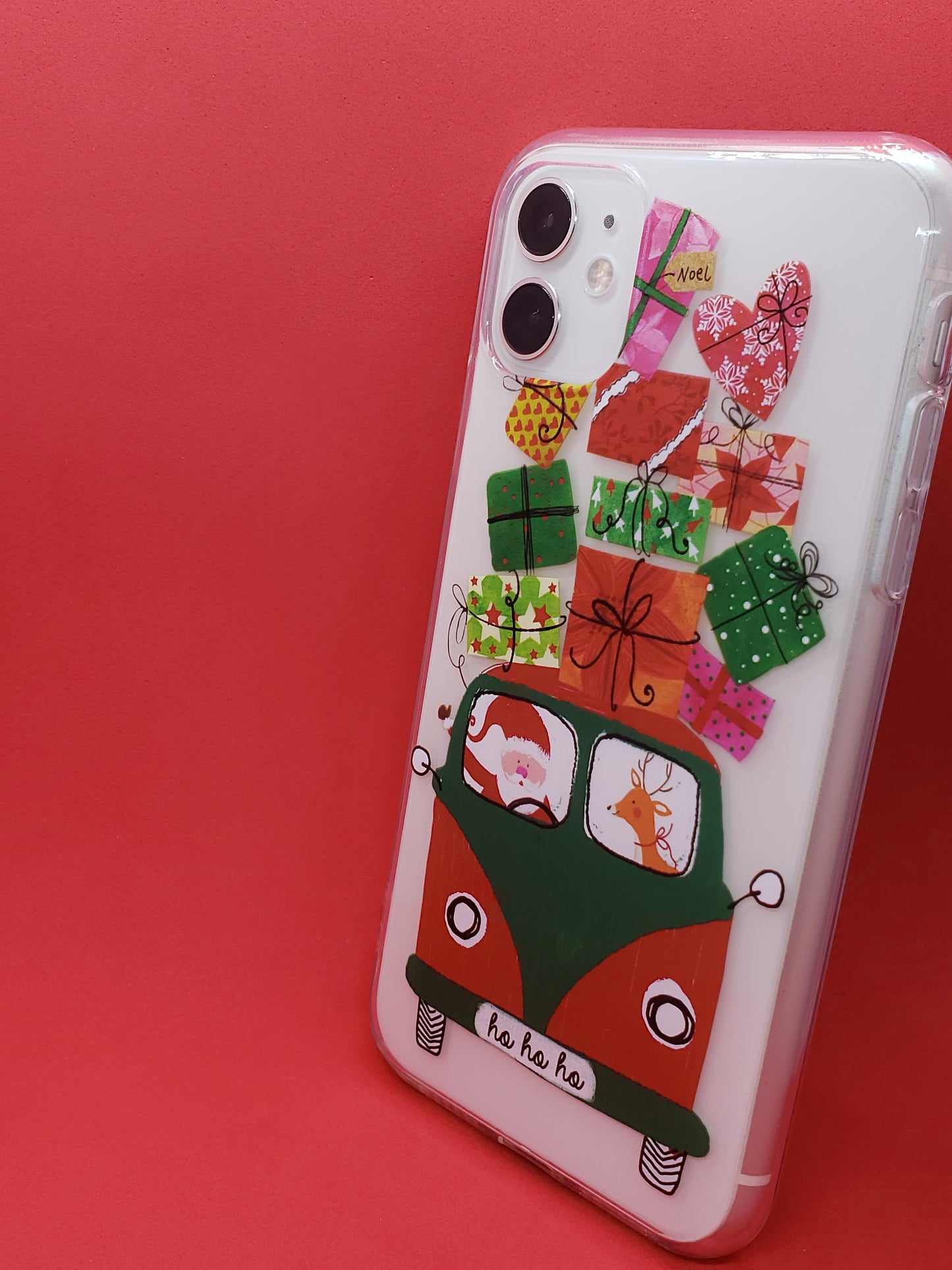 Christmas Gifts Transparent Clear iPhone Case