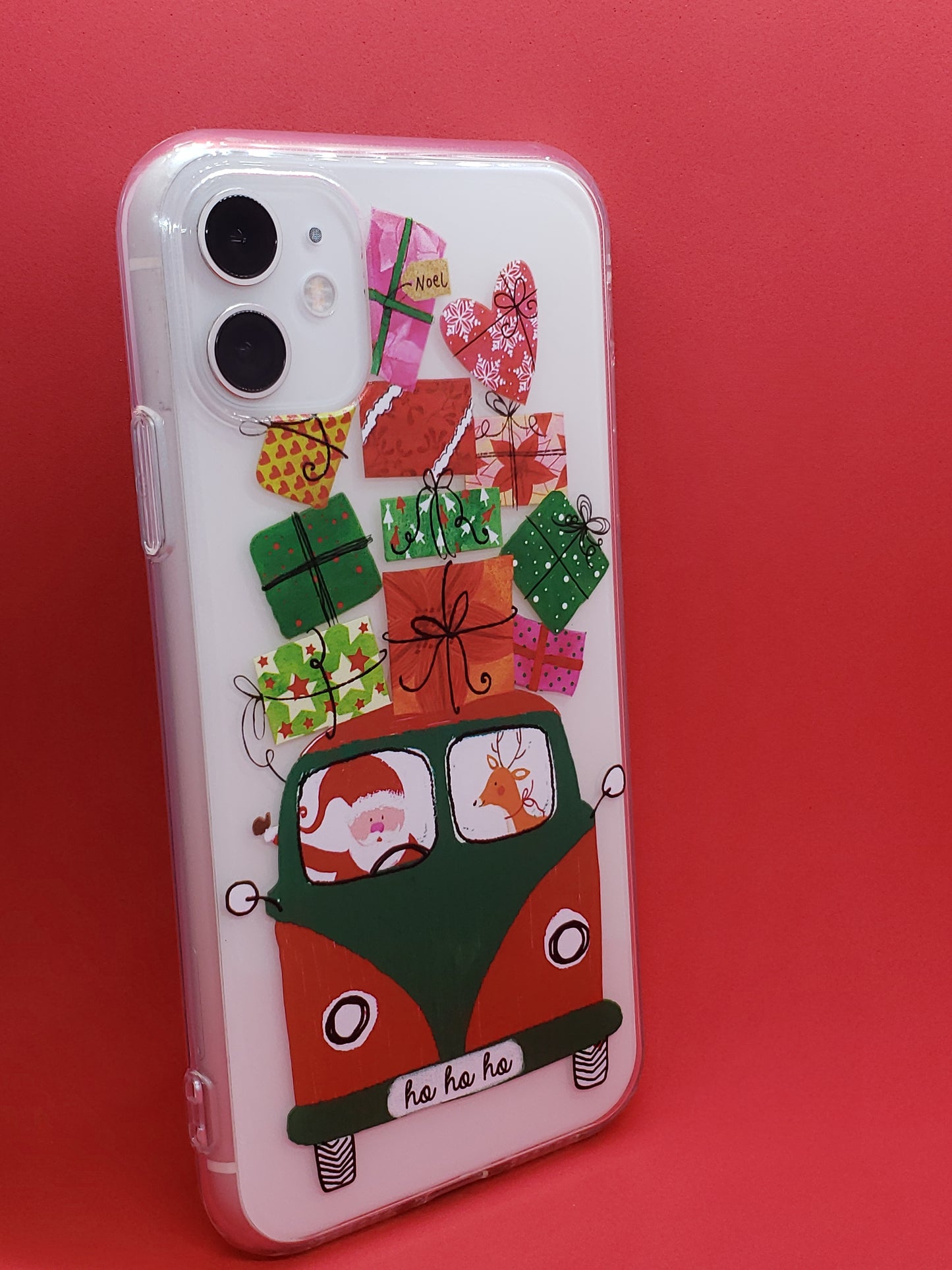 Christmas Gifts Transparent Clear iPhone Case