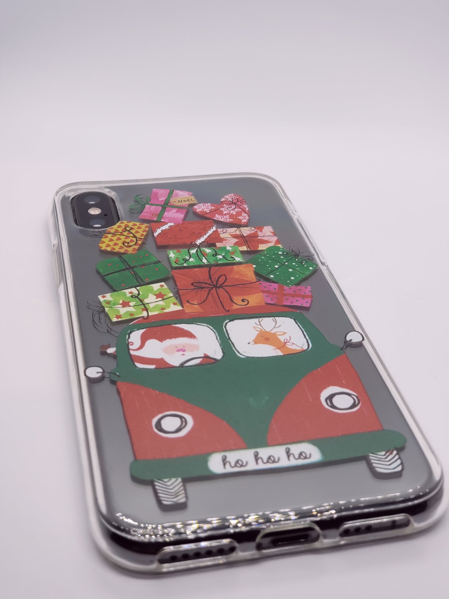 Christmas Gifts Transparent Clear iPhone Case