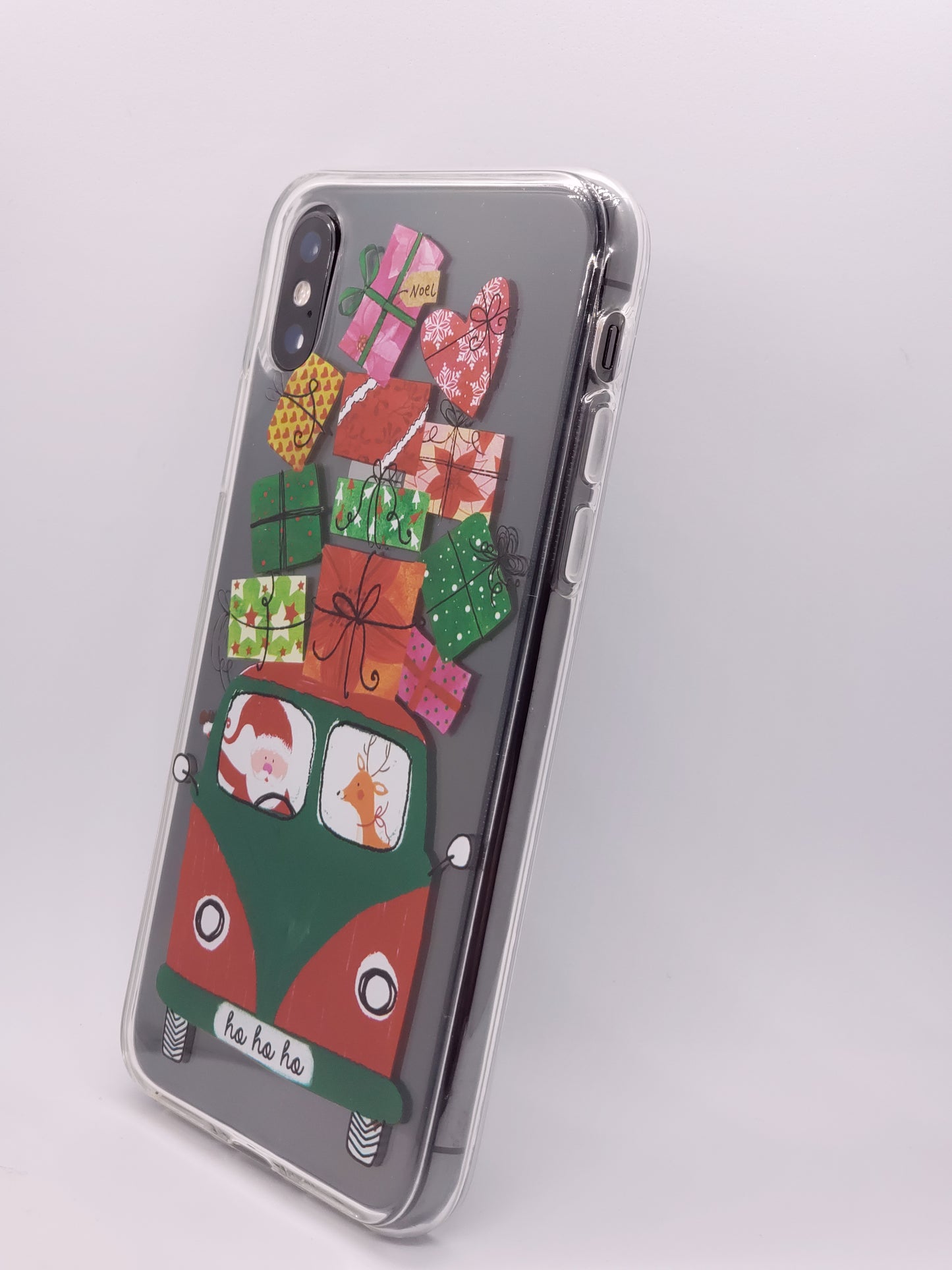 Christmas Gifts Transparent Clear iPhone Case