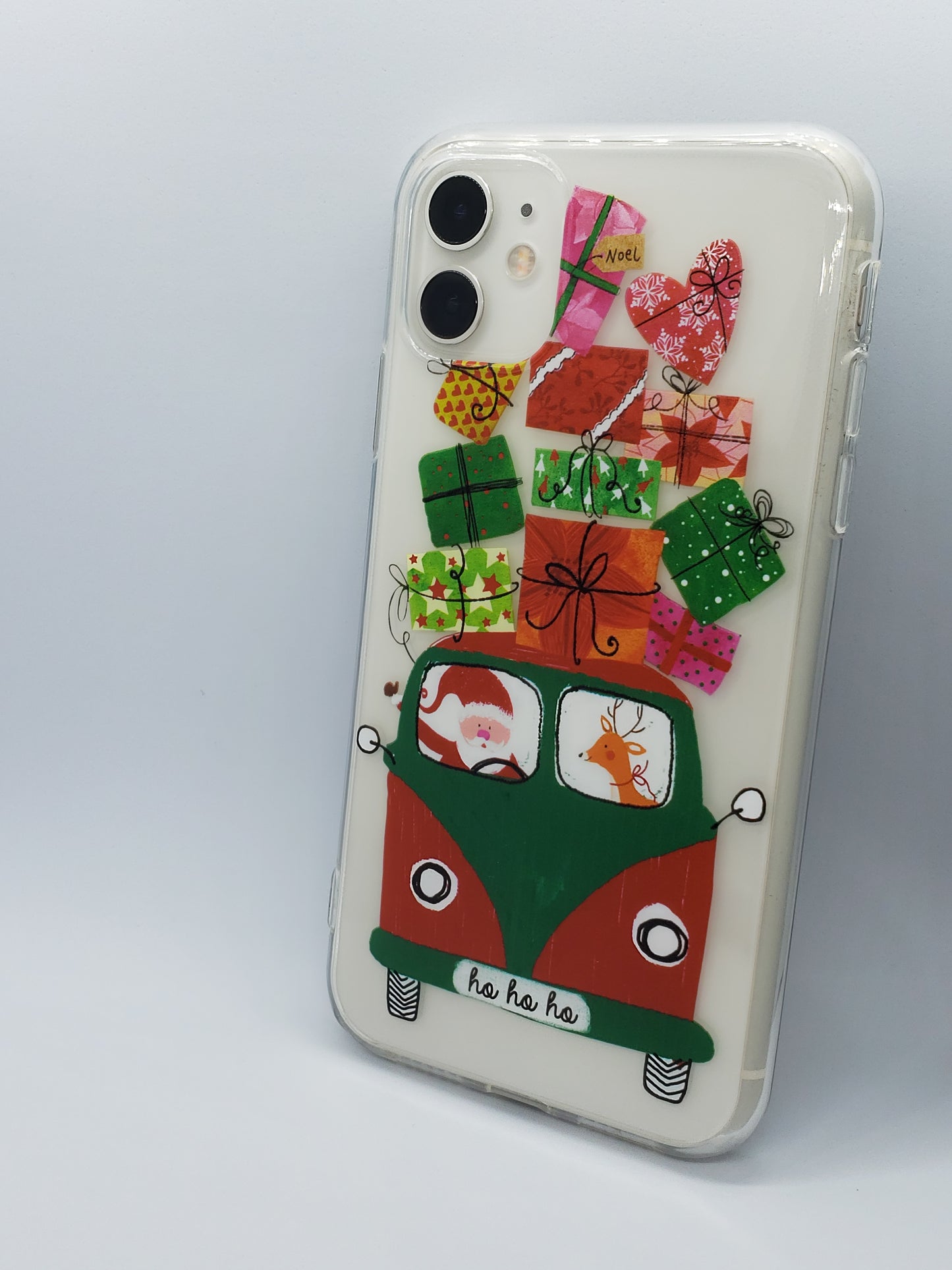 Christmas Gifts Transparent Clear iPhone Case