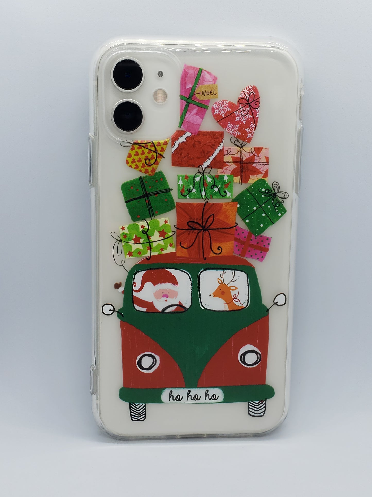 Christmas Gifts Transparent Clear iPhone Case