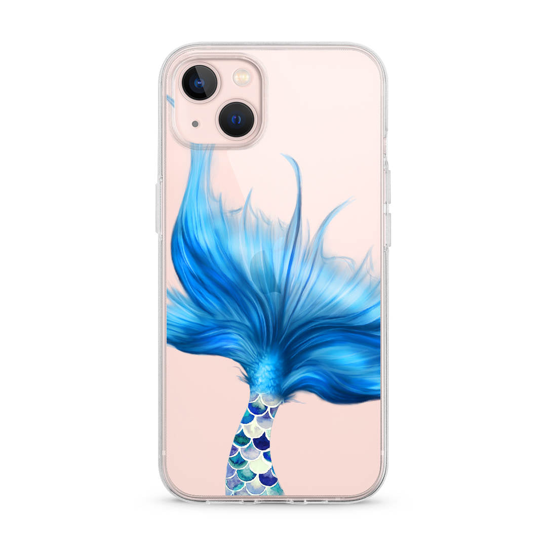 Mermaid Tail Transparent Clear iPhone Case