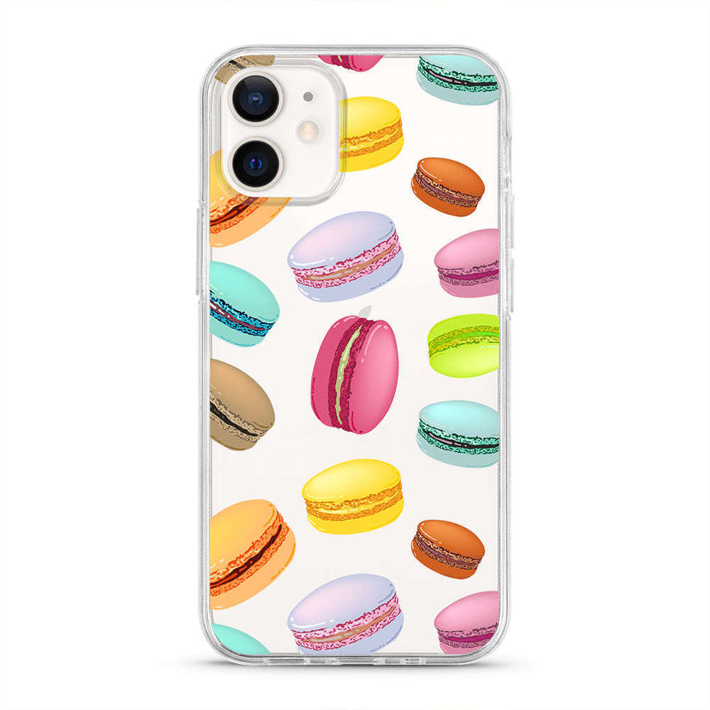 Coque iPhone transparente Macaron