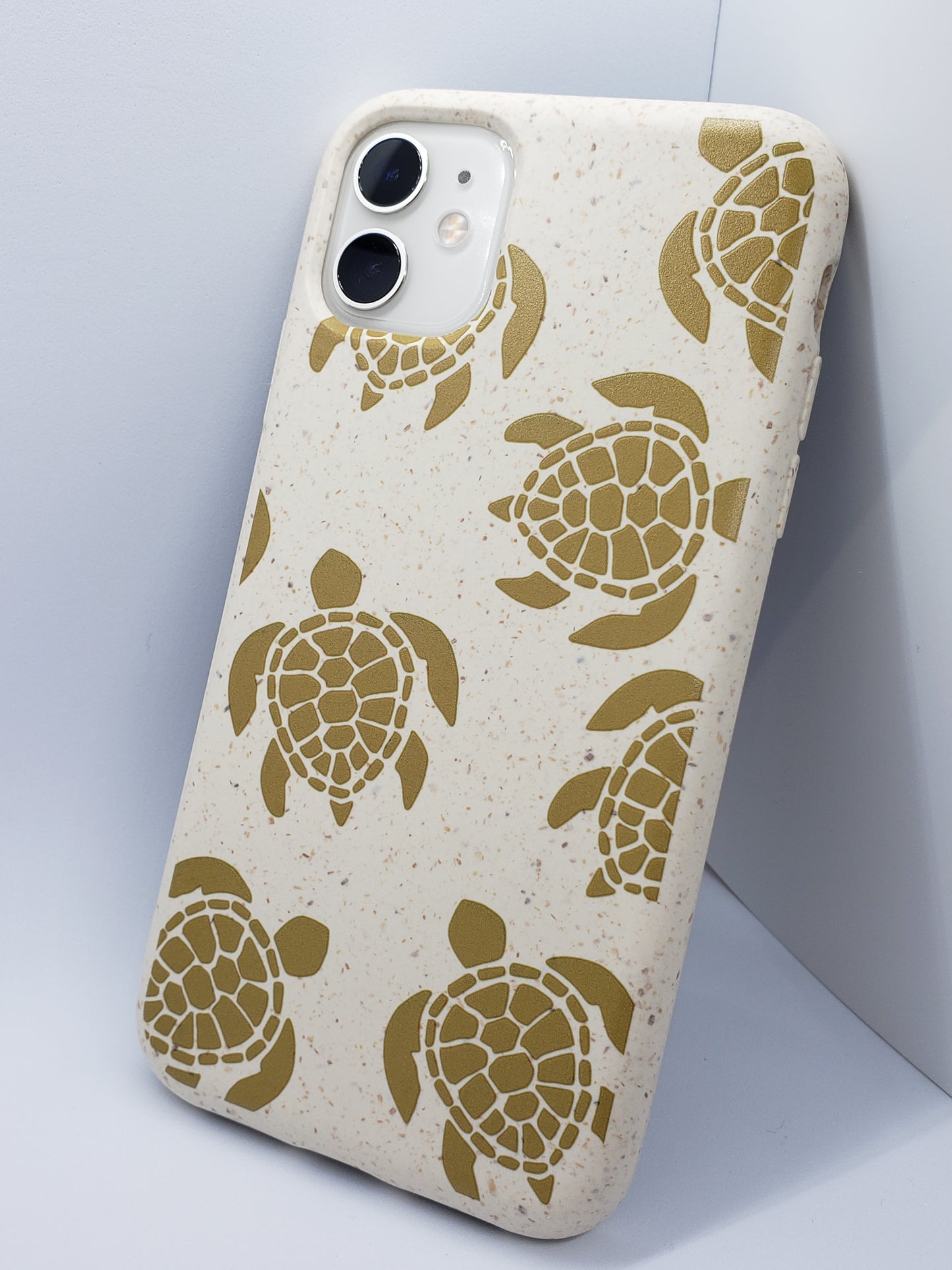 Funda de iPhone compostable biodegradable de tortugas marinas