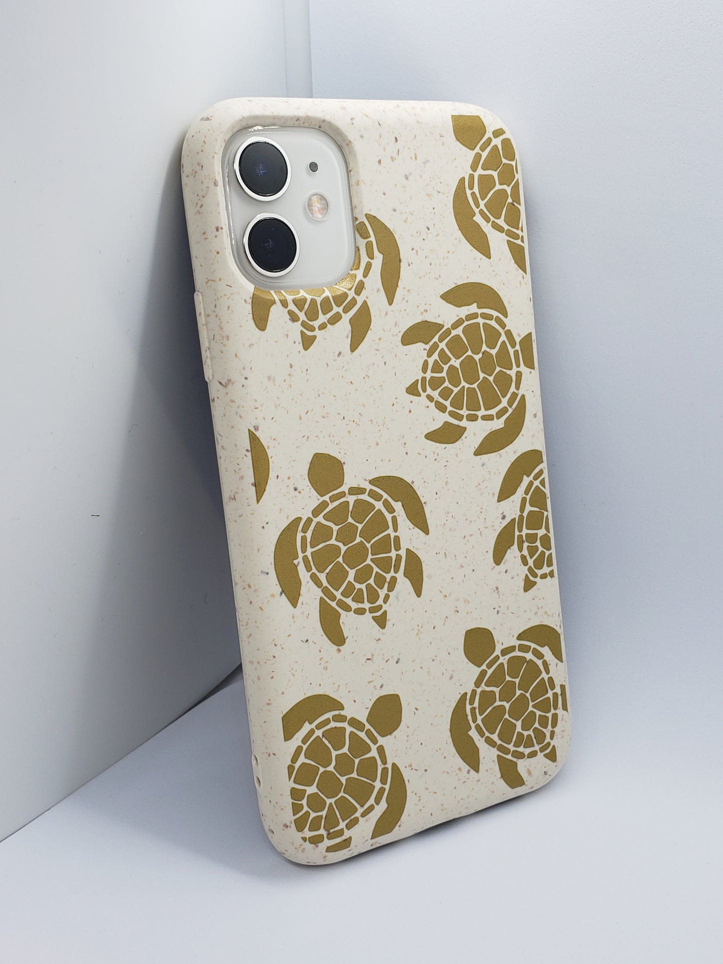 Coque iPhone compostable biodégradable tortues de mer