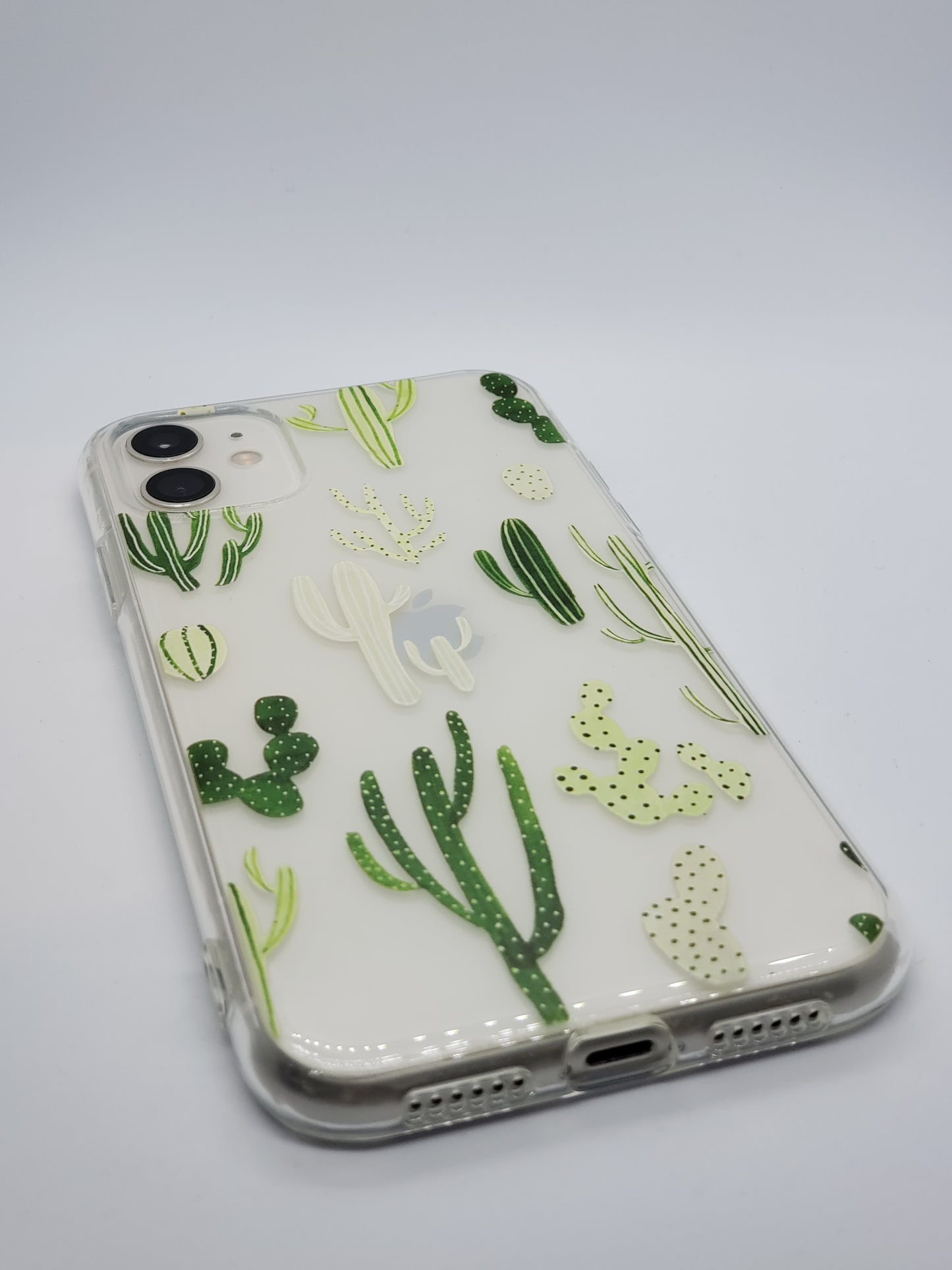 Coque iPhone transparente transparente Cactus