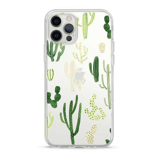 Coque iPhone transparente transparente Cactus