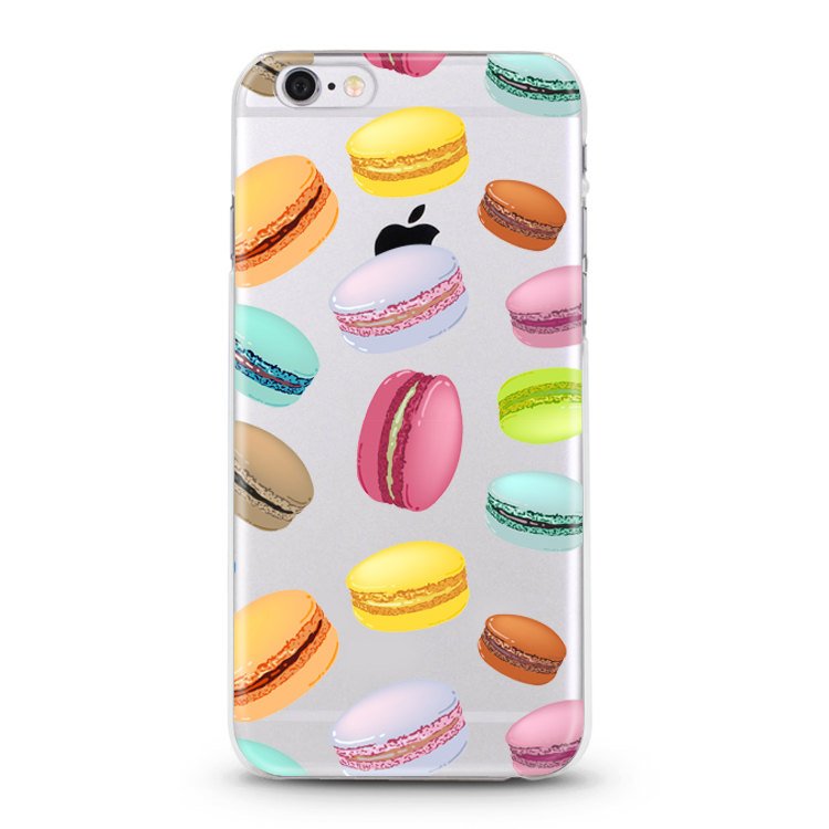 "Macaron" Clear iPhone Case